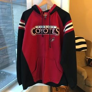 EUC NHL PHOENIX COYOTES HOODIE by REEBOK